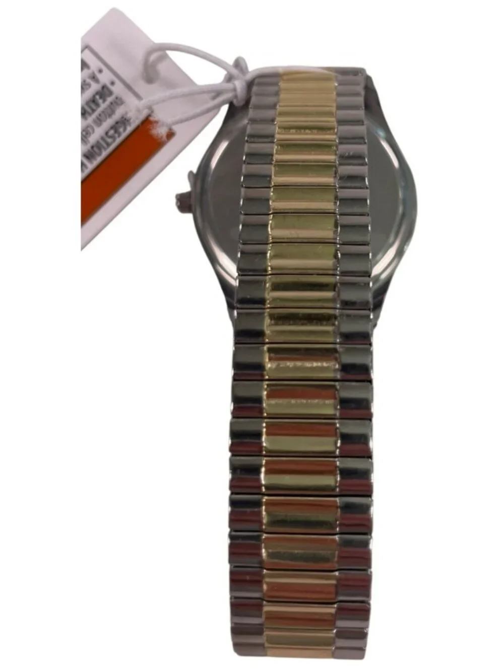 George Quartz Watch With Gold & Silver Expansion Band Men's BOXED NEW